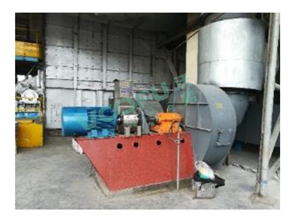 山水水泥沂水分厂(G34风机75kW/1480rpm)