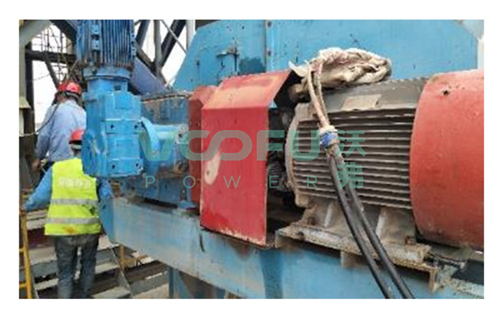 中铝山东水泥厂(1#入窑提升机132kW/1480rpm)