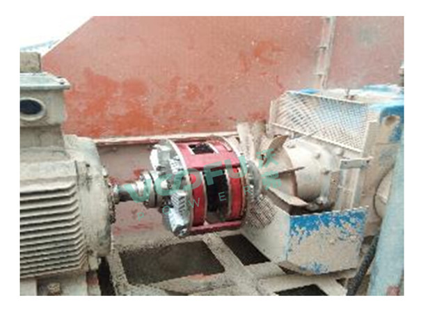 中铝山东水泥厂(2#生料辊25米提升机160kW/1480rpm)