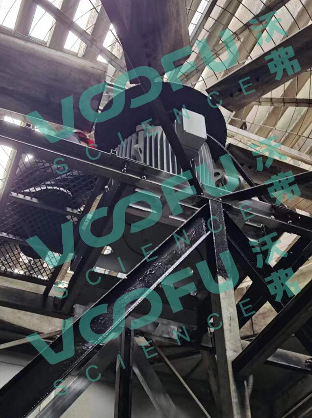 上海前滩电力 1#机组55kW/210rpm冷却塔风机